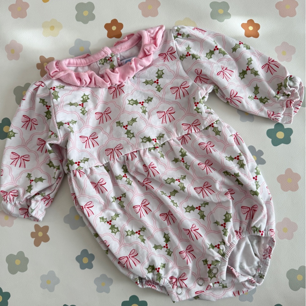 Trotter street Pink and White Baby bubble
